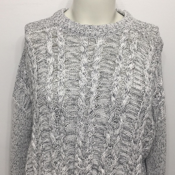 1 State Gray White Sweater Size Small - Picture 2 of 8